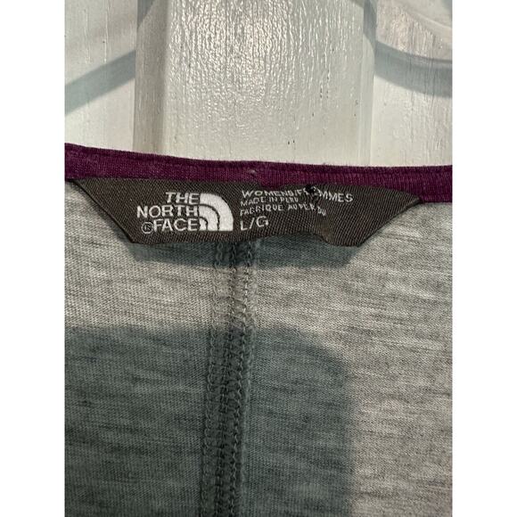 The North Face Womens Aurora Cowl Neck Drawstring Dress Gray Pockets Size L - Picture 3 of 7